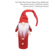 Christmas Santa Claus Wine Bottle Cover