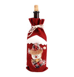 Christmas Santa Claus Wine Bottle Cover
