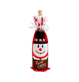 Christmas Santa Claus Wine Bottle Cover