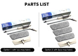 Spray Floor Mop with Reusable Microfiber Pads