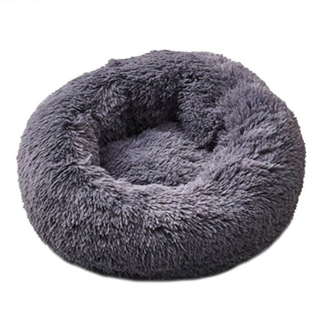 Super Soft Fluffy Round Pet Bed