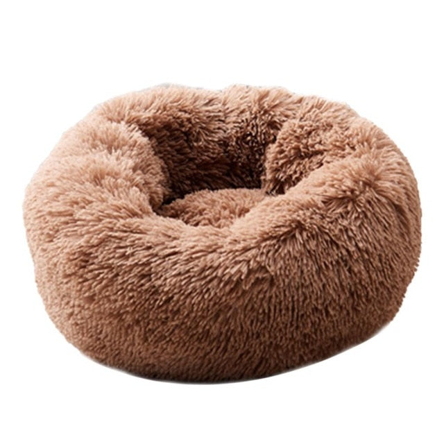 Super Soft Fluffy Round Pet Bed
