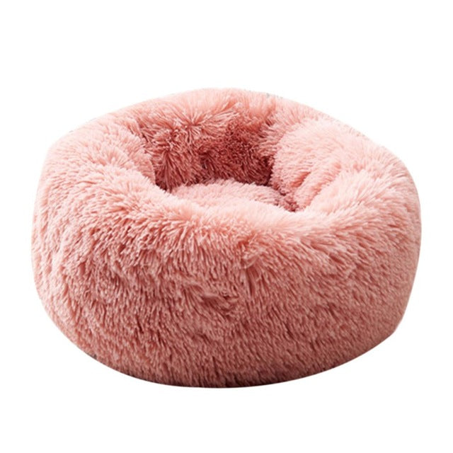 Super Soft Fluffy Round Pet Bed