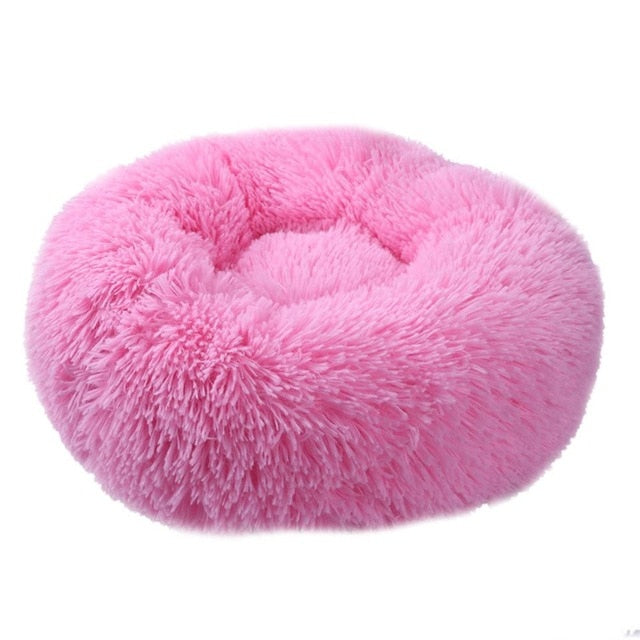 Super Soft Fluffy Round Pet Bed