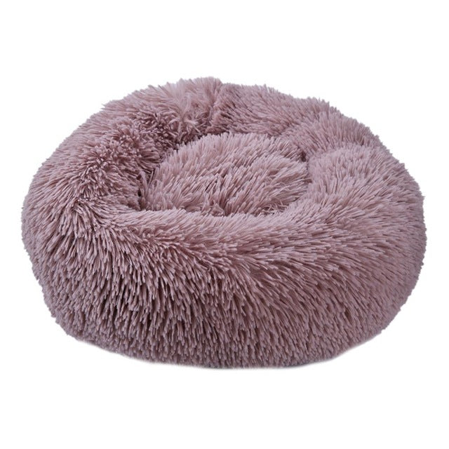 Super Soft Fluffy Round Pet Bed