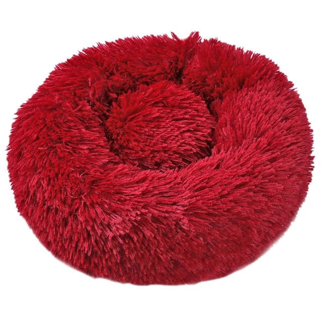 Super Soft Fluffy Round Pet Bed