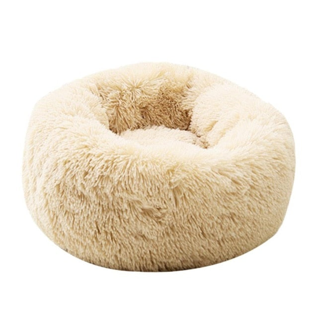 Super Soft Fluffy Round Pet Bed