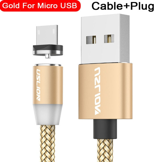 Magnetic Fast Charging Cable USB Type C And Micro USB