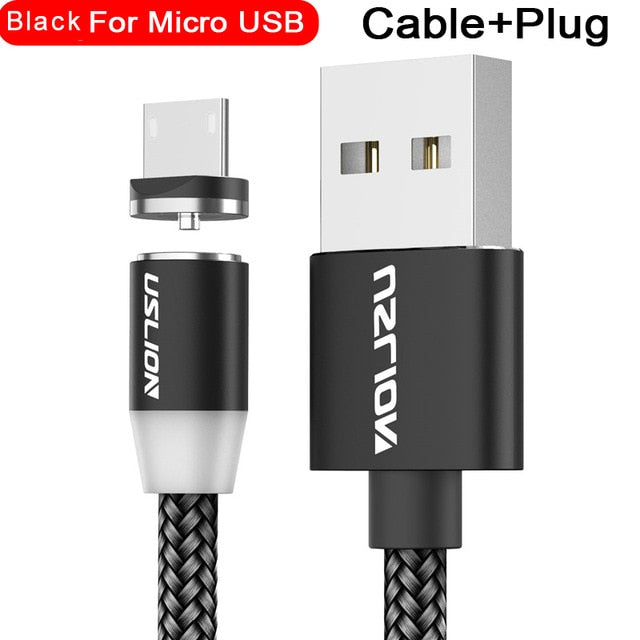 Magnetic Fast Charging Cable USB Type C And Micro USB