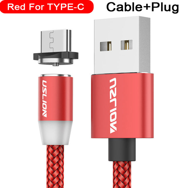 Magnetic Fast Charging Cable USB Type C And Micro USB