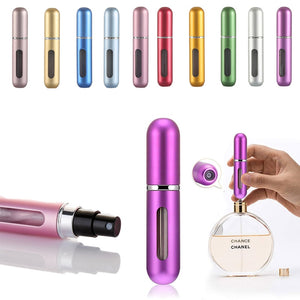 Mini Travel Portable Refillable Perfume Atomizer