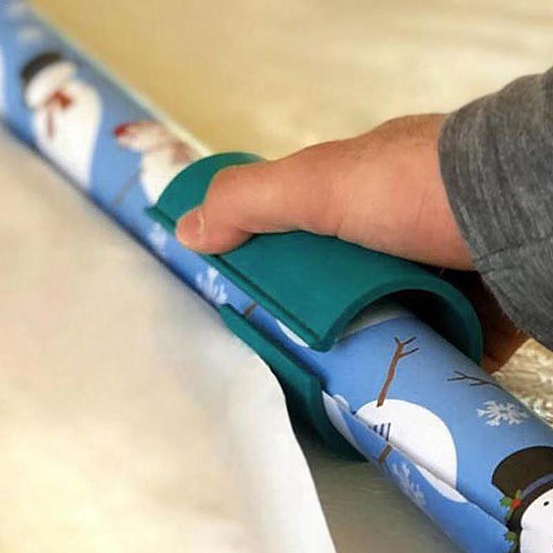 Sliding Wrapping Paper Cutter-Makes Cuts In Seconds